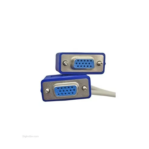 کابل تبدیل 1 به 2 پورت VGA