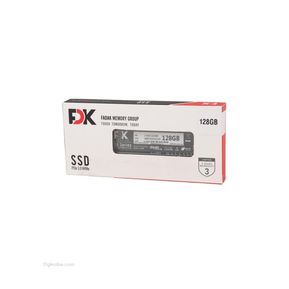 حافظه اس‌اس‌دی فدک M.2 S6 (ظرفیت 128 گیگابایت)