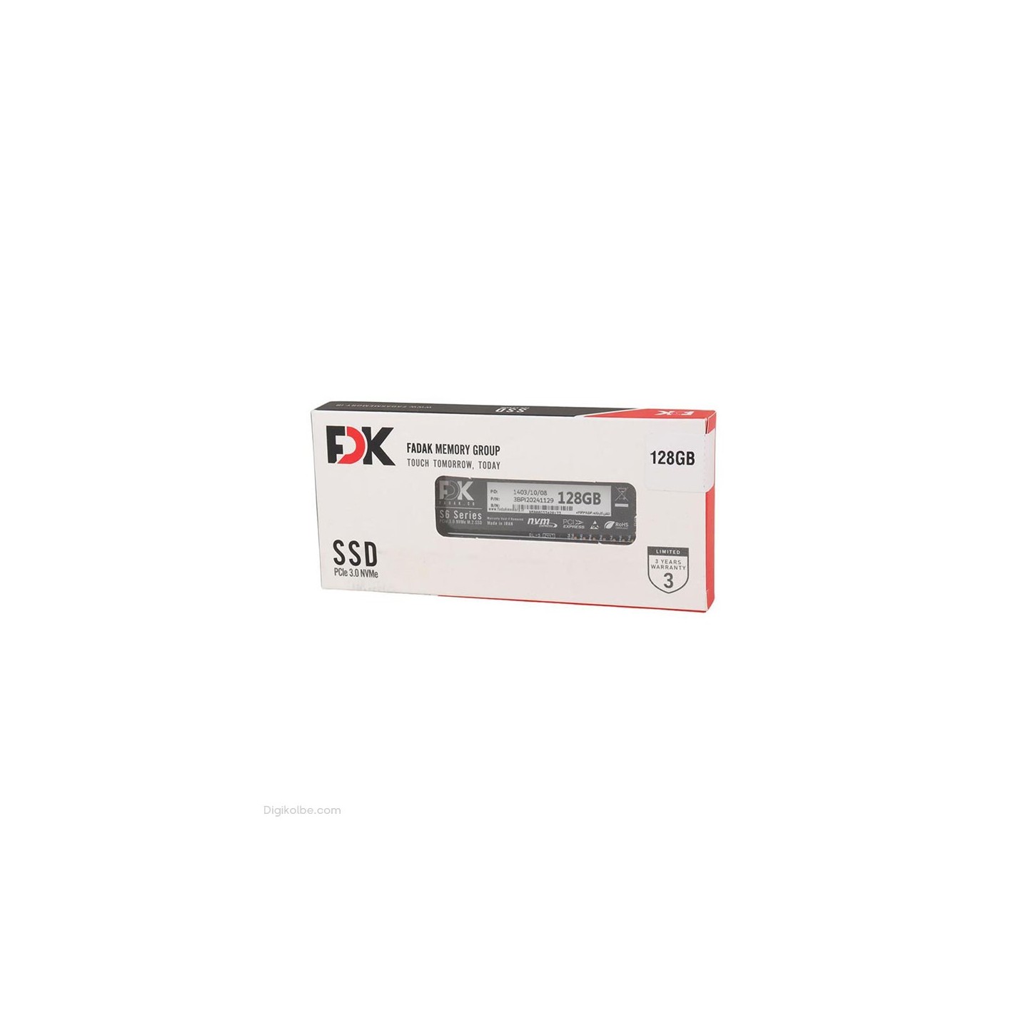 حافظه اس‌اس‌دی فدک M.2 S6 (ظرفیت 128 گیگابایت)
