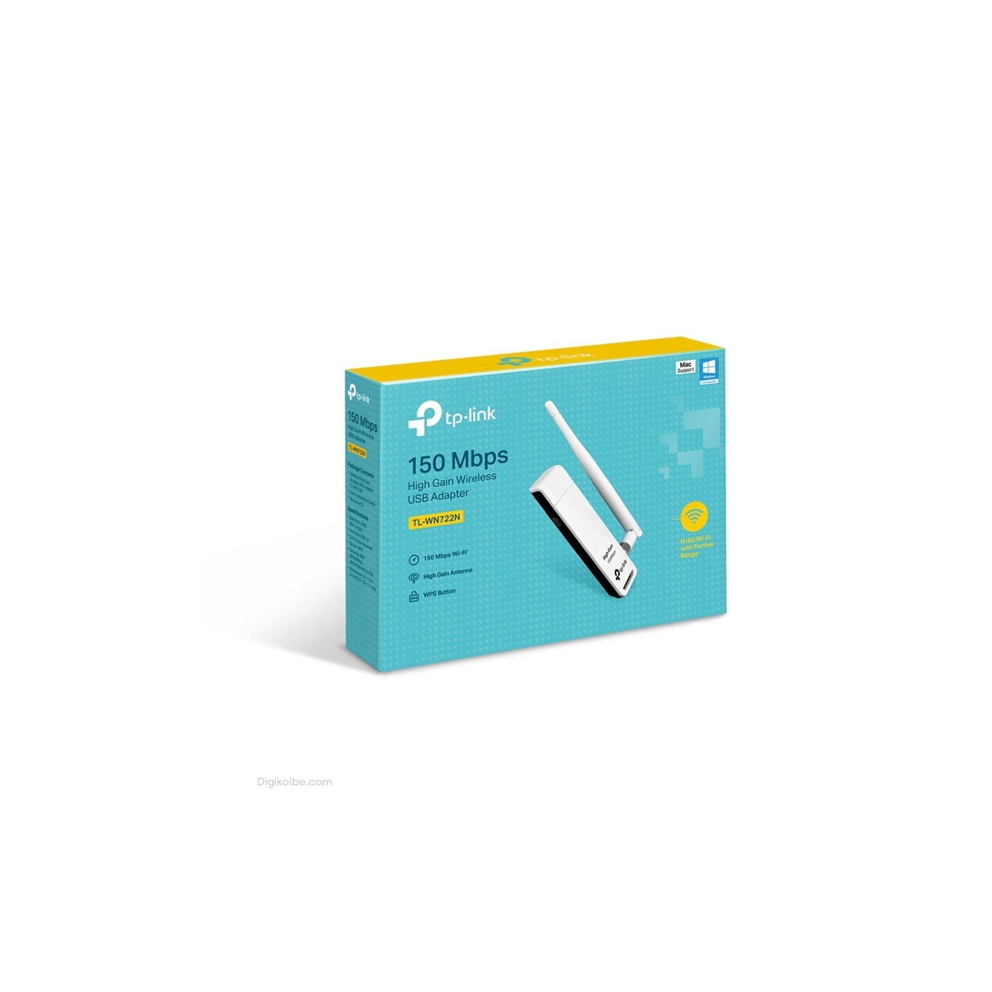 کارت شبکه تی‌پی‌لینک TL-WN722N ( USB | بی‌سیم )