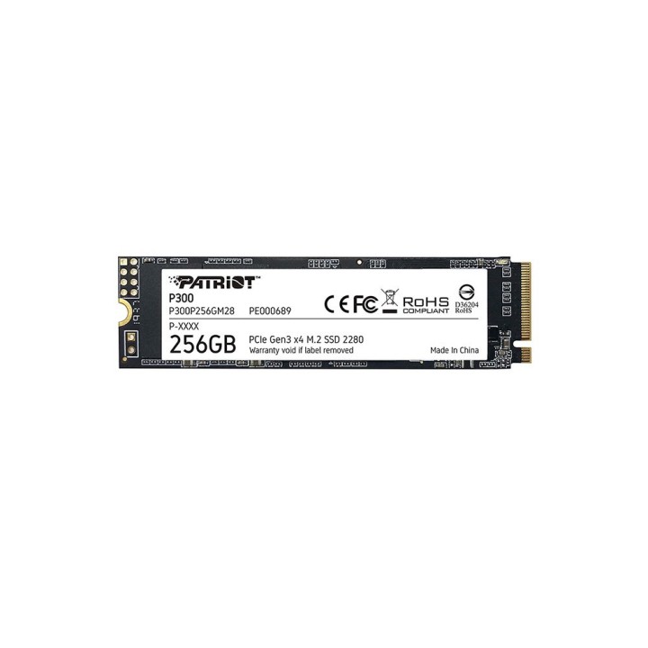 حافظه اس‌اس‌دی پتریوت P300 M.2 ( ظرفیت 256 گیگابایت )