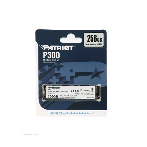 حافظه اس‌اس‌دی پتریوت P300 M.2 ( ظرفیت 256 گیگابایت )