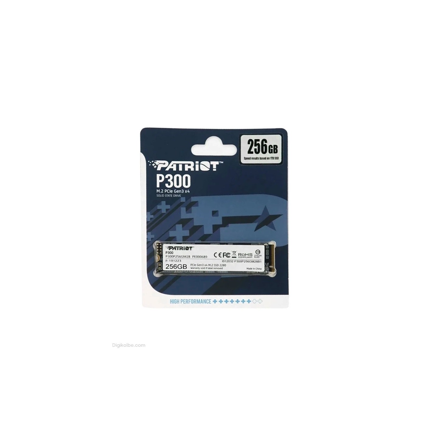 حافظه اس‌اس‌دی پتریوت P300 M.2 ( ظرفیت 256 گیگابایت )