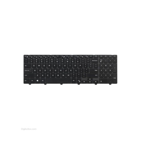 کیبورد لپ‌تاپ دل 3551 (inspiron | با فریم)