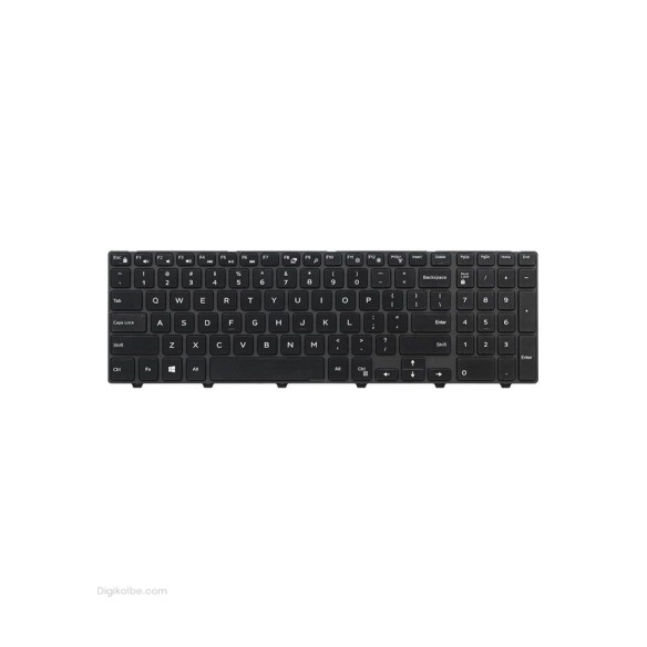 کیبورد لپ‌تاپ دل 3551 (inspiron | با فریم)