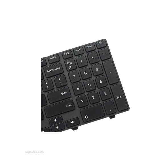 کیبورد لپ‌تاپ دل 3551 (inspiron | با فریم)