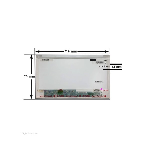 ال‌ای‌دی لپ‌تاپ 15.6 اینچ 40 پین (ضخیم | HD | براق | ریفر)