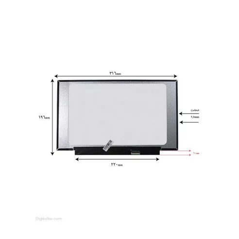 الایدی لپتاپ 14 اینچ 30 پین (FULL HD | اسلیم | پارت نامبر MB140CS01-4 | مات)