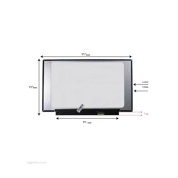 الایدی لپتاپ 14 اینچ 30 پین (FULL HD | اسلیم | پارت نامبر MB140CS01-4 | مات) الایدی لپتاپ 14 اینچ 30 پین (FULL HD | اسلیم | پارت نامبر MB140CS01-4 | مات)
