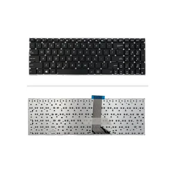 کیبورد لپ‌تاپ ایسوس X555 (بدون فریم | فلت 12 سانتیمتری | اینتر کوچک)