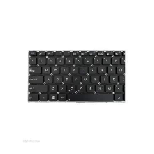 کیبورد لپ‌تاپ ایسوس X555 (بدون فریم | فلت 12 سانتیمتری | اینتر کوچک)
