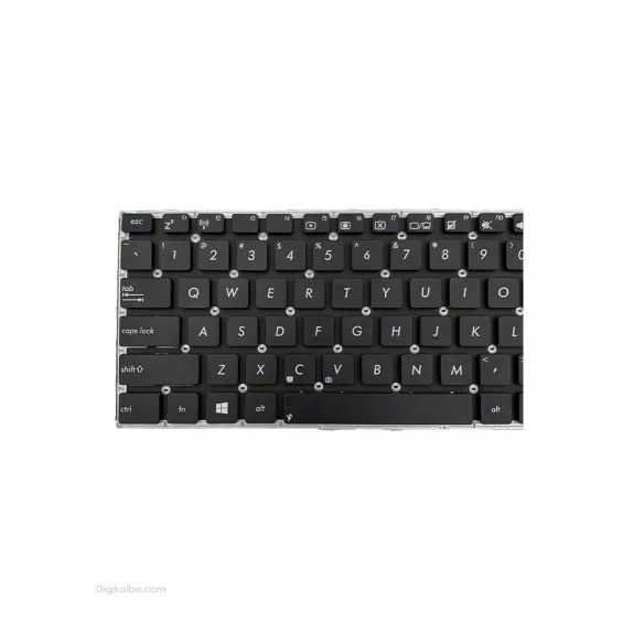 کیبورد لپ‌تاپ ایسوس X553 (بدون فریم | فلت 12 سانتیمتری | اینتر کوچک)