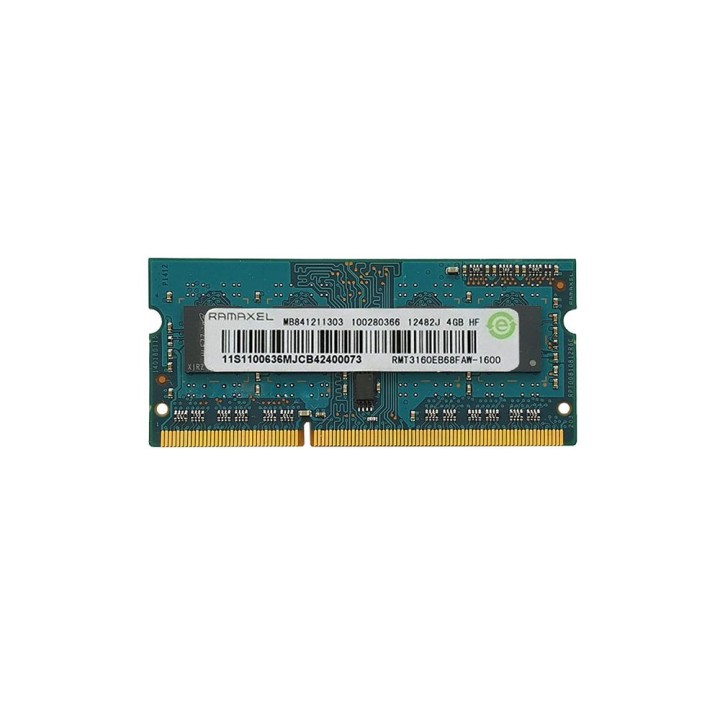 رم لپ‌تاپ PC3-10600 راماکسل 1333 مگاهرتز 4 گیگابایت (استوک | اورجینال)