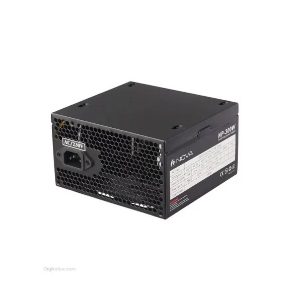 منبع تغذیه کامپیوتر نوا NP-300W منبع تغذیه کامپیوتر نوا NP-300W