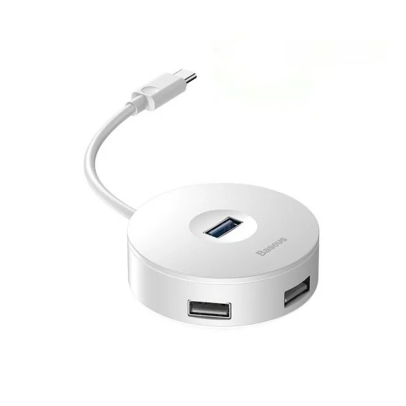هاب USB-C باسئوس CHUB-G02 ( 4 پورت ) هاب USB-C باسئوس CHUB-G02 ( 4 پورت )