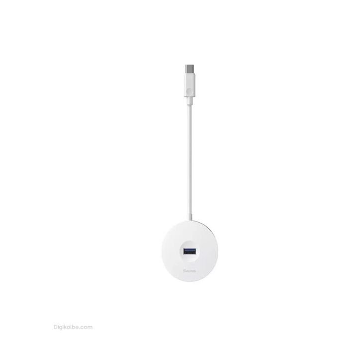 هاب USB-C باسئوس CHUB-G02 ( 4 پورت )