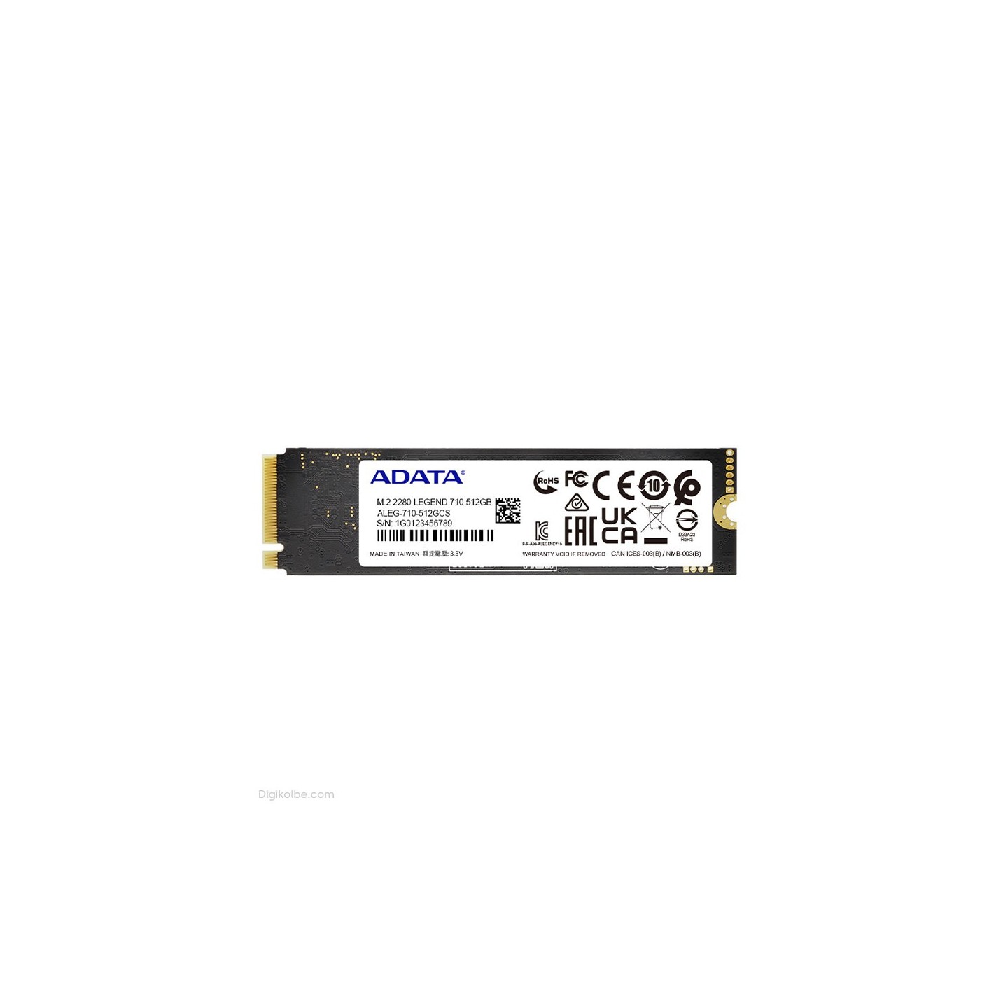 حافظه اس‌اس‌دی ای‌دیتا LEGEND 710 M.2 ( ظرفیت 512 گیگابایت )