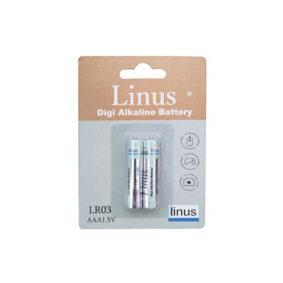 باتری نیم قلمی AAA لینوس ( Digi Alkaline | LR03 )