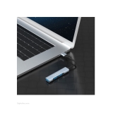 هاب USB-C ارلدام HUB10 ( 3 پورت )  – گسترش اتصالات با طراحی جمع و جور