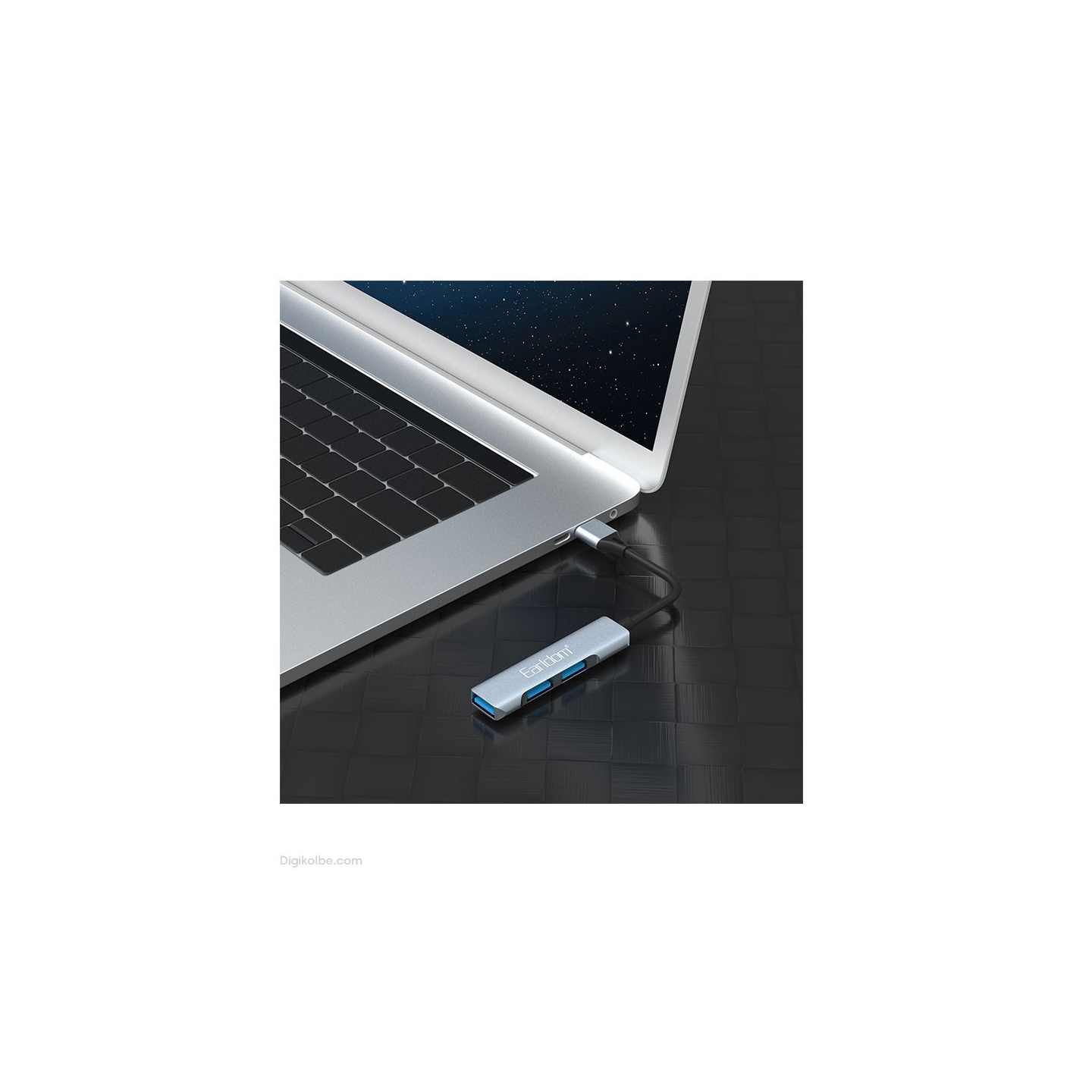 هاب USB-C ارلدام HUB10 ( 3 پورت )  – گسترش اتصالات با طراحی جمع و جور