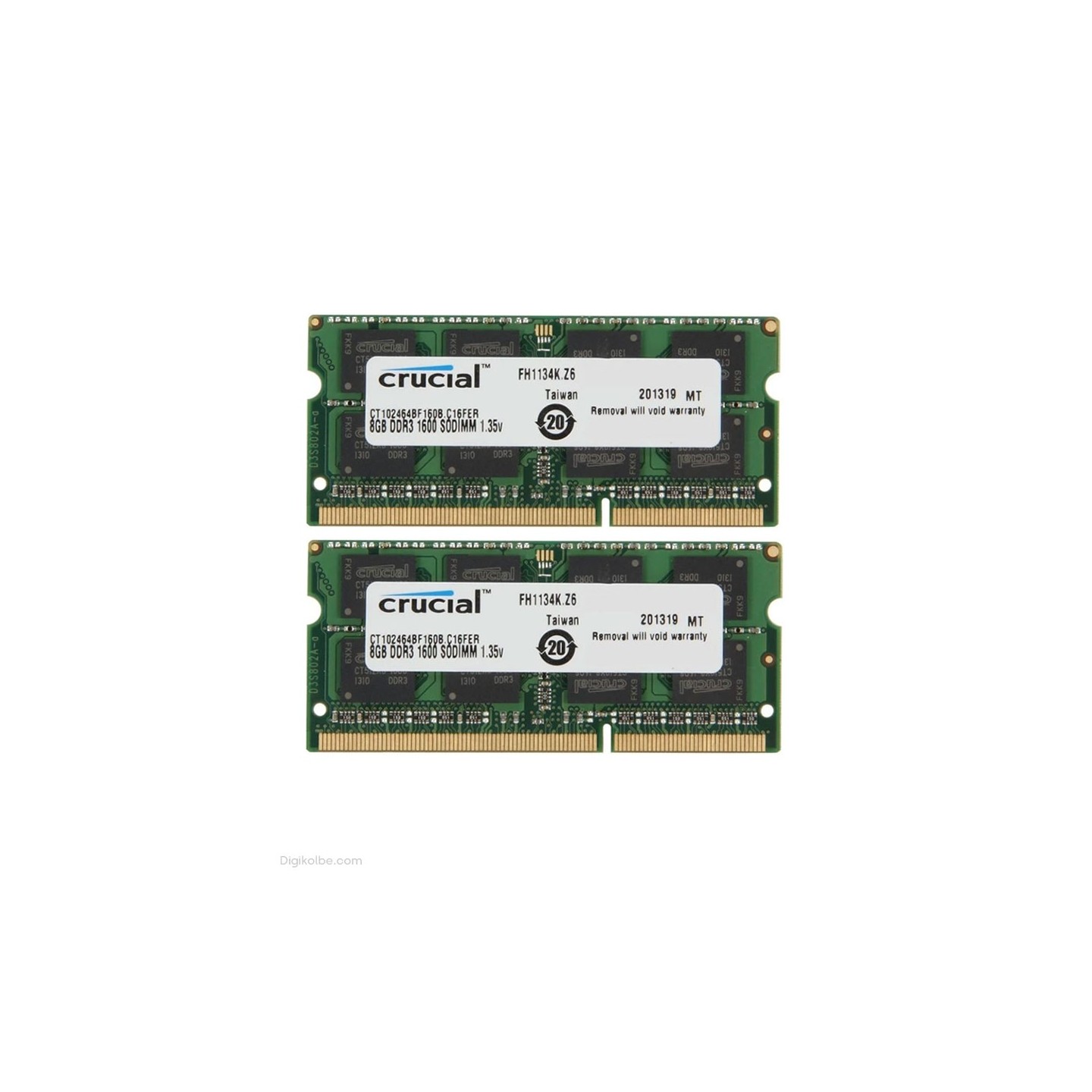 رم لپ‌تاپ PC3L-12800 کروشیال 1600 مگاهرتز 8 گیگابایت (استوک | اورجینال)