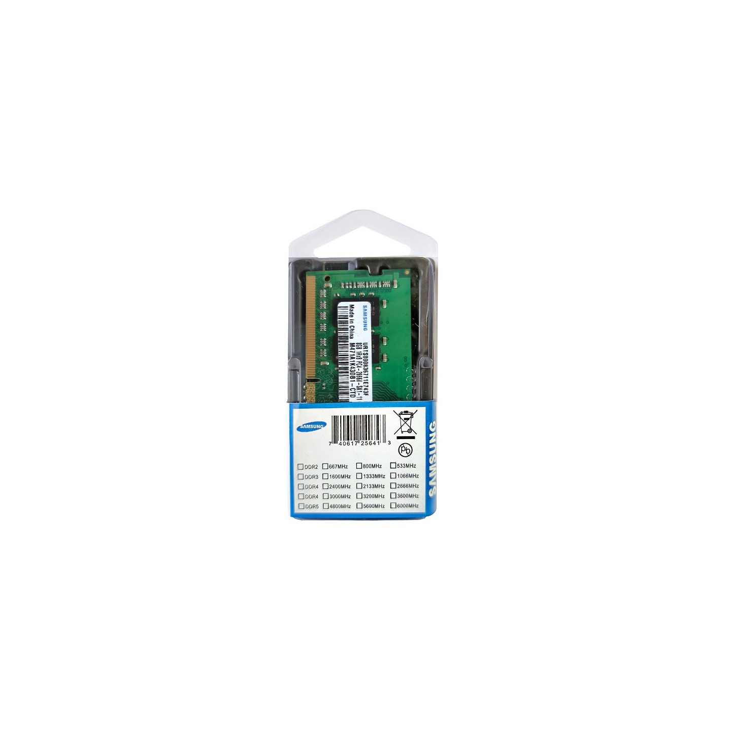 رم لپ‌تاپ PC4-2666 سامسونگ 8 گیگابایت (اورجینال)