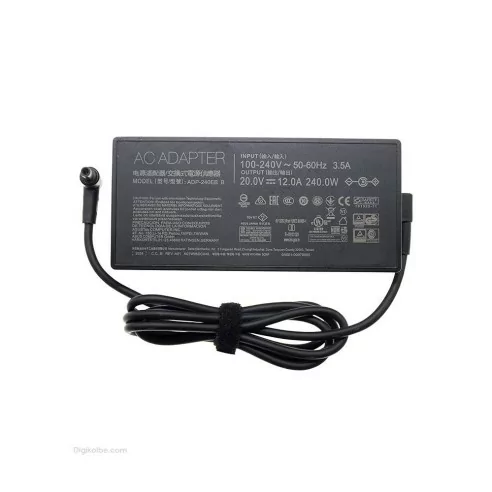 شارژر لپ‌تاپ ایسوس 20 ولت 12 آمپر سوزندار (سوکت 3.0 * 6.0)