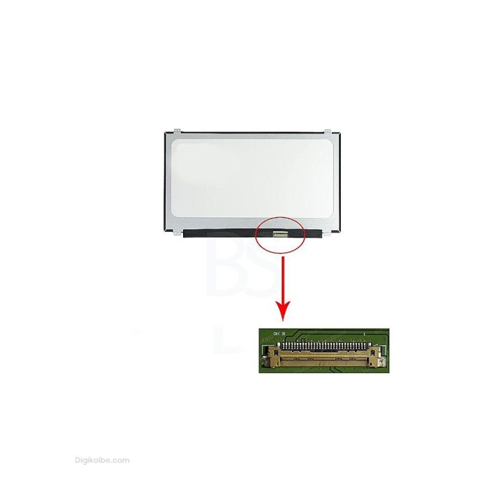 ال‌ای‌دی لپ‌تاپ 15.6 اینچ 30 پین (HD | اسلیم | پارت نامبر MB156AN01-5 | مات)
