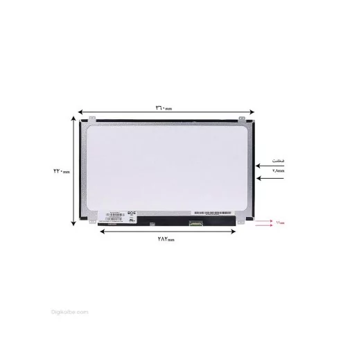 ال‌ای‌دی لپ‌تاپ ۱۵.۶ اینچ ۳۰ پین (اسلیم | براق | پارت نامبر NT156WHM‑N32)
