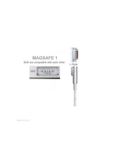 شارژر لپ تاپ مک بوک اپل Magsafe 1 توان 85 وات