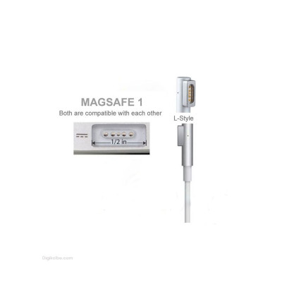 شارژر لپ تاپ مک بوک اپل Magsafe 1 توان 85 وات (Gimo Plus)
