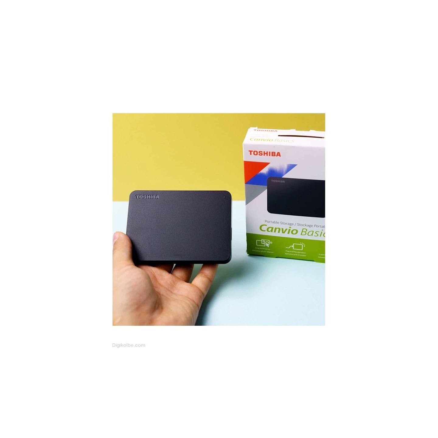 هارد اکسترنال توشیبا Canvio Basics (ظرفیت 2 ترابایت)