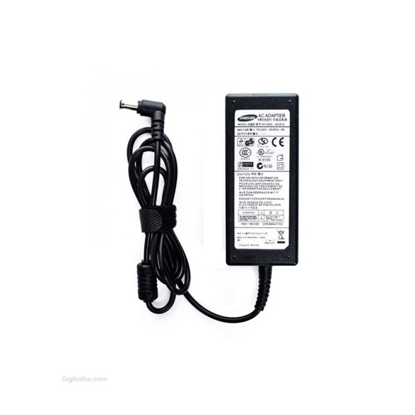 شارژر لپ‌تاپ سامسونگ 19 ولت 3.16 آمپر (سوکت 6.5 * 4.4)