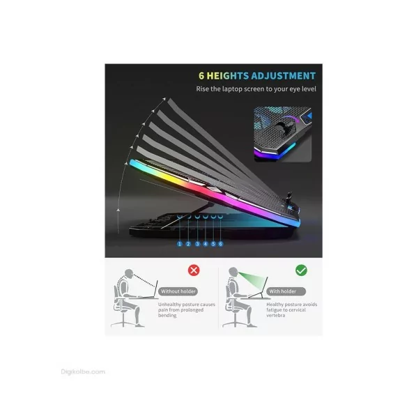 کولکلد A13 (پایه خنککننده لپتاپ) کولکلد A13 (پایه خنککننده لپتاپ)