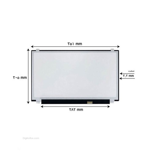 ال‌ای‌دی لپ‌تاپ 15.6 اینچ 30 پین اسلیم ( HD | مات | با جای پیچ)