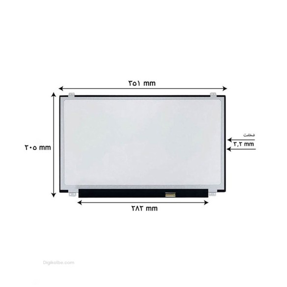 ال‌ای‌دی لپ‌تاپ 15.6 اینچ 30 پین اسلیم ( HD | مات | با جای پیچ)