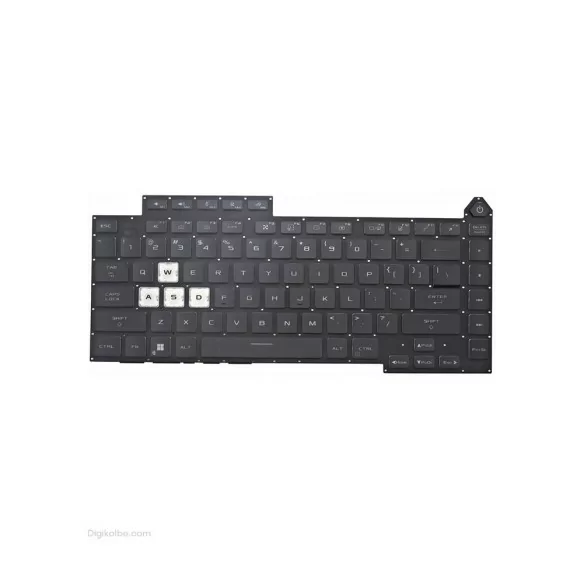 کیبورد لپ‌تاپ ایسوس G533 ( ROG | با بکلایت RGB )