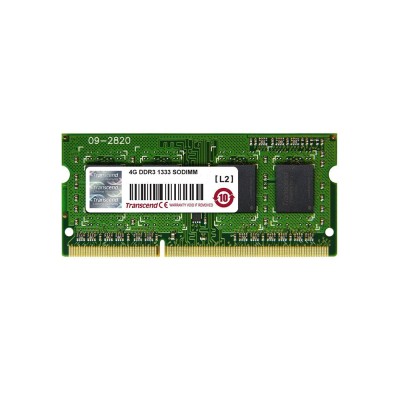 رم لپ‌تاپ PC3-10600 ترنسند 1333 مگاهرتز 4 گیگابایت (استوک | اورجینال)