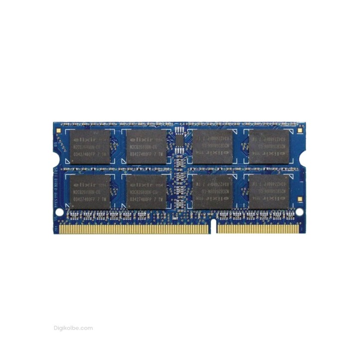 رم لپ‌تاپ PC3-10600 الیکسیر 1333 مگاهرتز 4 گیگابایت (استوک | اورجینال)