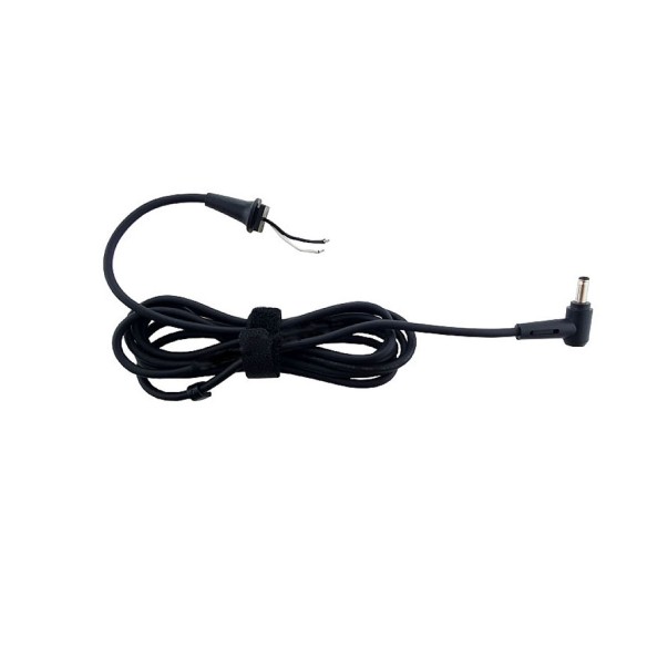 کابل شارژر لپ‌تاپ ایسوس (سوکت 4.5 * 3.0 | سر ریز سوزندار | دوسیم)