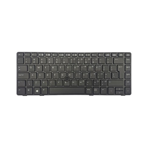 کیبورد لپ‌تاپ اچ‌پی 6470 ( ProBook | بدون ماوس | با فریم )