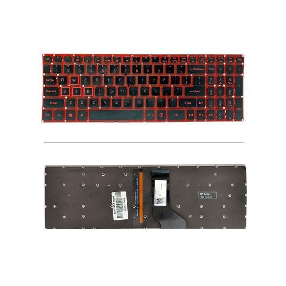 کیبورد لپ‌تاپ ایسر AN515-53 (Nitro 5 | با بکلایت)