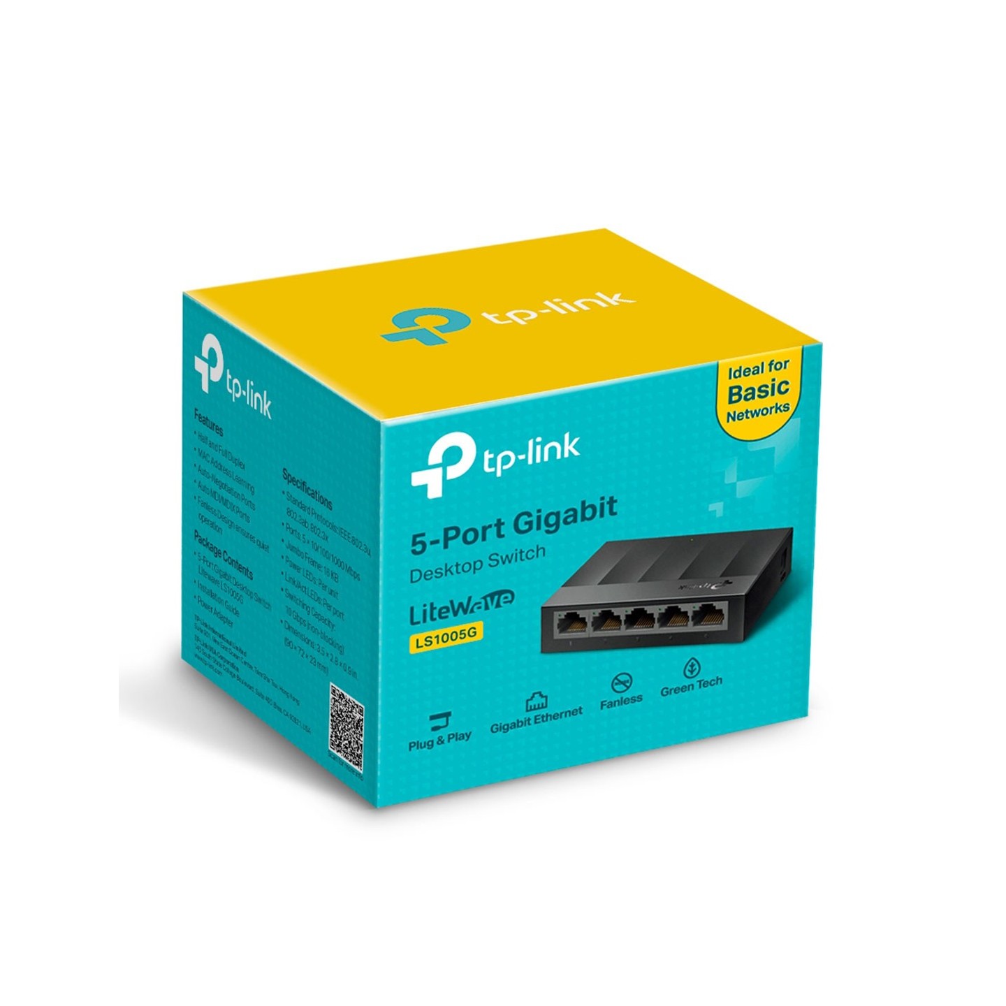 سوئیچ شبکه تی‌پی‌لینک LS1005G ( 5 پورت )