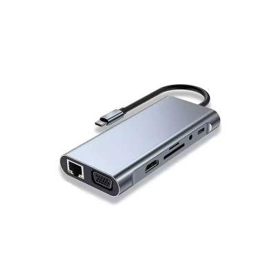 هاب USB-C پی‌نت P-1101 (11پورت)