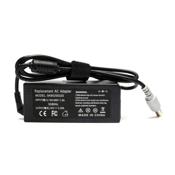 شارژر لپ‌تاپ لنوو 20 ولت 3.25 آمپر (سوکت 5.5 * 7.9)