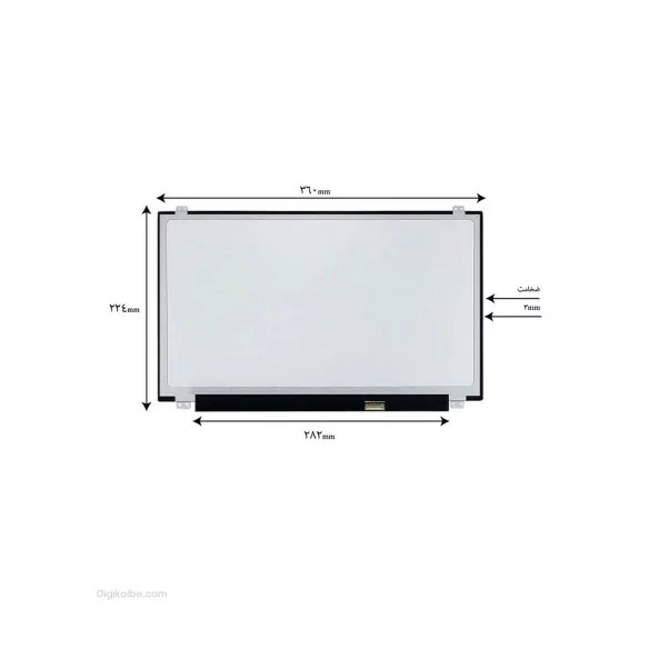 ال‌‌ای‌دی لپ‌تاپ 15.6 اینچ 30 پین (FHD | IPS | اسلیم | مات | با جای پیچ)