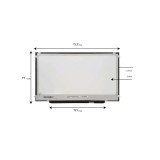 ال‌ای‌دی لپ‌تاپ اپل MacBook Pro A1286 (15.4 اینچ 40 پین | اسلیم | براق | با جای پیچ )