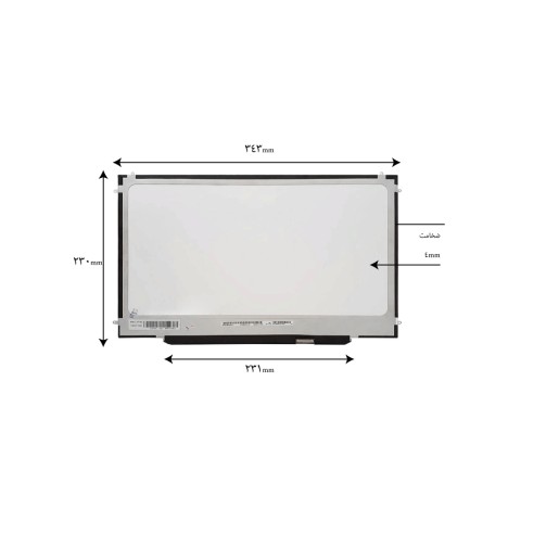 ال‌ای‌دی لپ‌تاپ اپل MacBook Pro A1286 (15.4 اینچ 40 پین | اسلیم | براق | با جای پیچ )