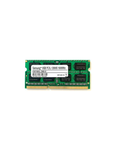 رم لپ تاپ سامسونگ DDR3L تک کاناله 1600 مگاهرتز ظرفیت 8 گیگابایت