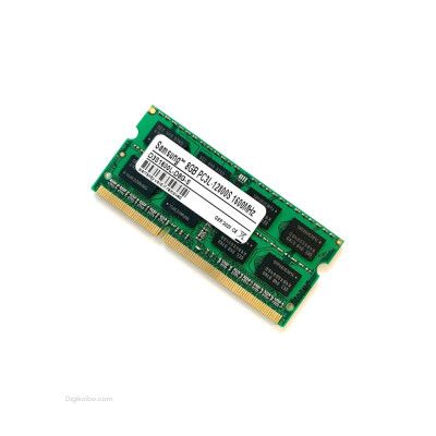 رم لپ تاپ سامسونگ DDR3 تک کاناله 1600 مگاهرتز ظرفیت 8 گیگابایت
